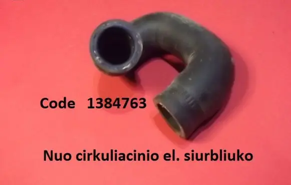 BMW 5 E39 Engine coolant pipe/hose 1384763