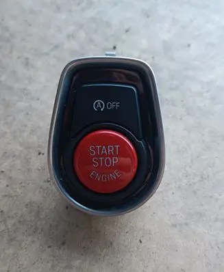 BMW 4 F32 F33 Engine start stop button switch 925073402 9250734