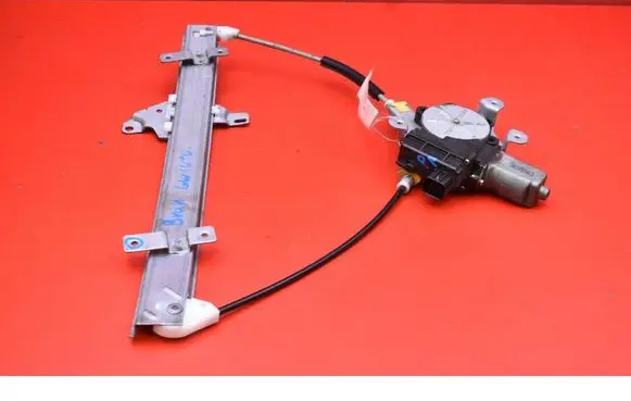 Front door window regulator with motor