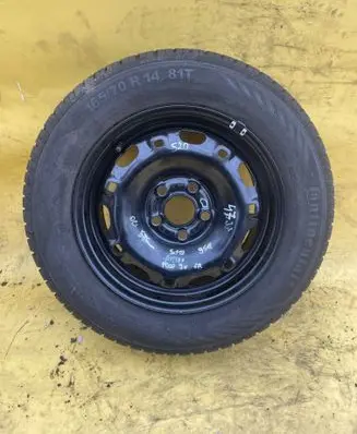 Skoda Fabia Mk2 (5J) R14 spare wheel 6Q0601027R