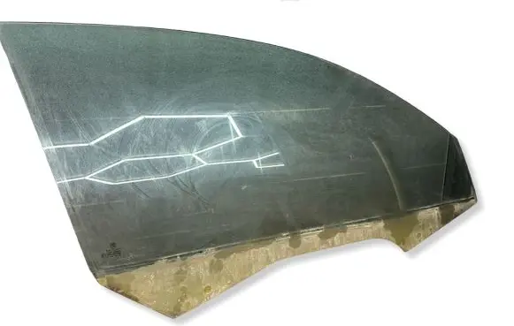 BMW 3 E46 Front door window/glass (coupe) 43R001352