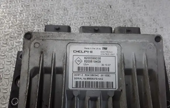 Renault Megane II Engine control unit/module 8200399038