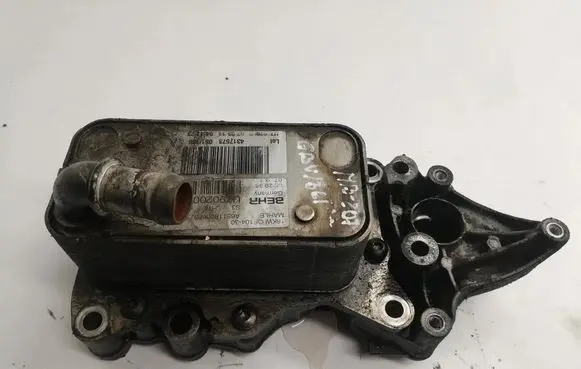 Engine oil radiator