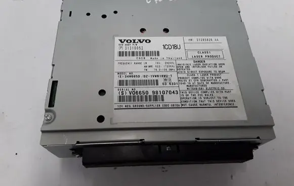 Volvo C70 Radio/CD/DVD/GPS head unit 31310052