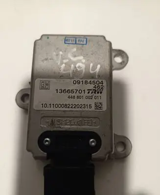 Opel Signum ESP acceleration yaw rate sensor 09184504 13665701 448801002011