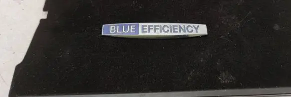 Mercedes-Benz C W204 Manufacturers badge/model letters BLUEEFICIENCY