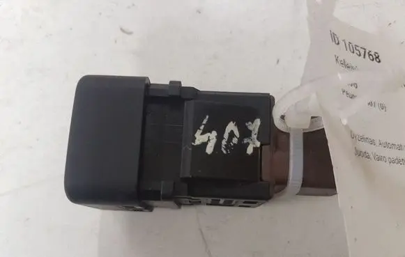 Peugeot 407 Passenger airbag on/off switch 96373205XT