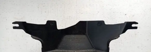 Engine bonnet/hood lock trim molding