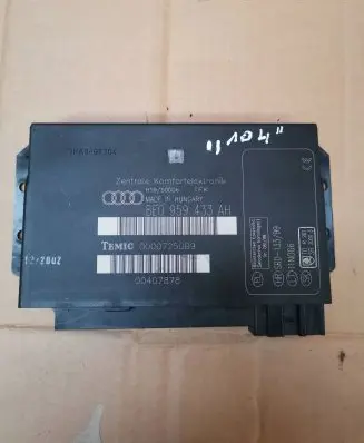 Audi A4 S4 B6 8E 8H Comfort/convenience module 8E0959433AH 00407878 00007250B9