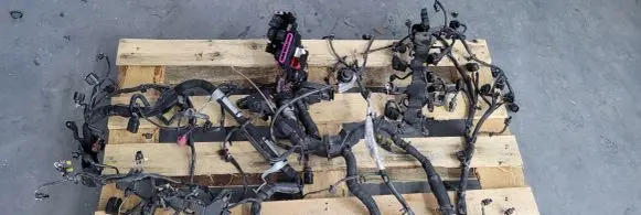 Engine installation wiring loom