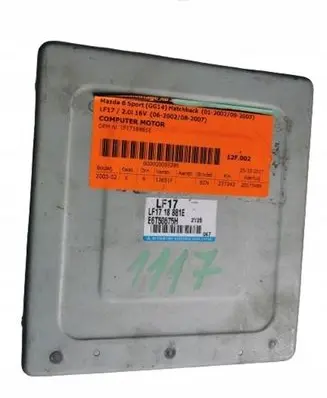Mazda Xedos 6 Engine ECU kit and lock set LF1718881E LF1718881E E6T50675H