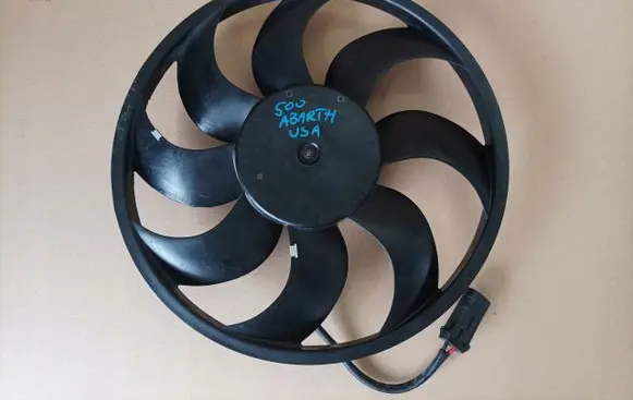 Fiat 500 Abarth Electric radiator cooling fan