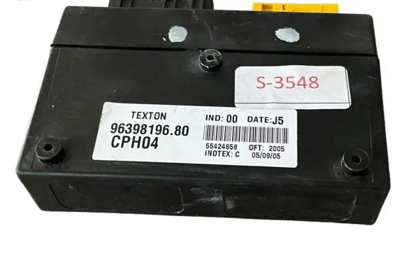 Peugeot Expert Comfort/convenience module 9639819680 55424858