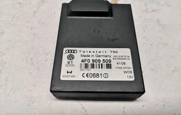 Audi A8 S8 D3 4E Auxiliary heating control unit/module 4F0909509 9006748A