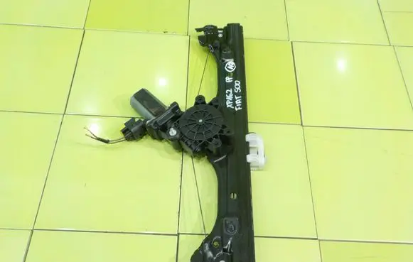 Fiat 500 Front door window regulator with motor PRZOD XP162
