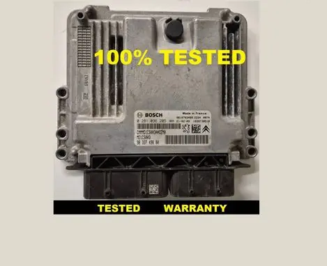 Peugeot Partner III Engine control unit/module 0281036205 9818703480 9833749880