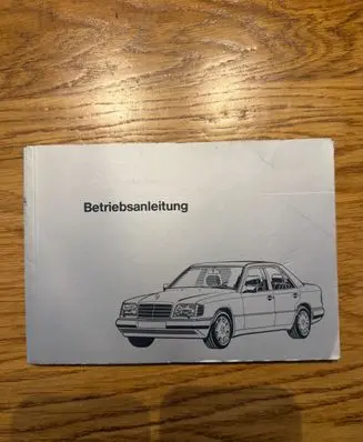 Mercedes-Benz E W124 User manual 1245848183 651510010