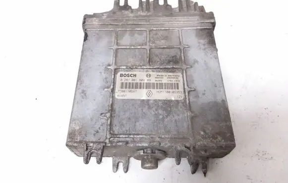Renault Scenic I Engine control unit/module 7700110647 0281001809 HOM7700105953