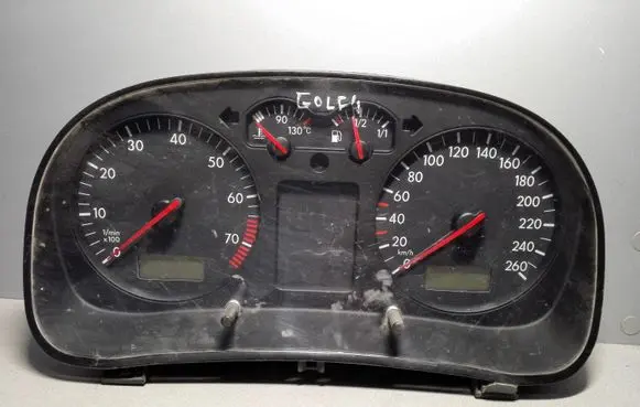 Volkswagen Golf IV Speedometer (instrument cluster) 1J0919881B 0263611022 00731114228153