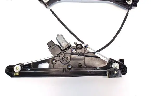Front window lifting mechanism without motor