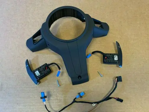 BMW 5 F10 F11 Steering wheel trim 61317847210 32307848268 32307846029