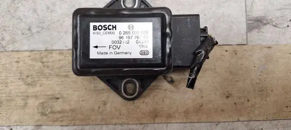ESP acceleration yaw rate sensor