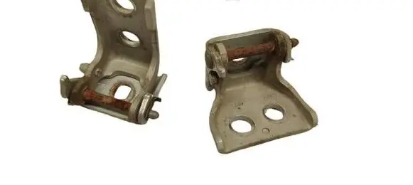 Front door hinge set