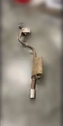 Jaguar XK8 - XKR Muffler pipe connector clamp NJB6740AB