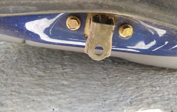 Nissan Almera N16 Front door check strap stopper 