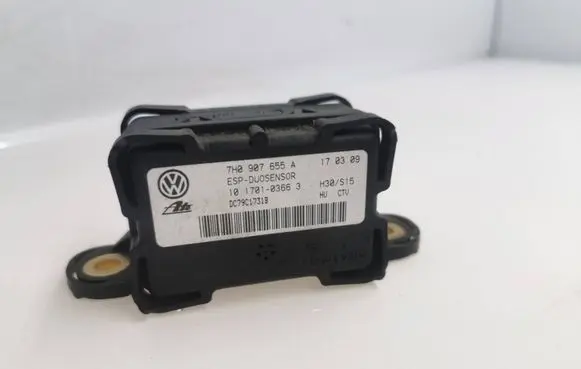 Skoda Superb B6 (3T) ESP acceleration yaw rate sensor 7H0907655A DC79C1731B
