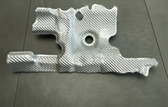 Audi A6 S6 C7 4G Heat shield in engine bay 04L103954AP