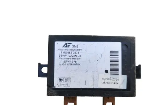 Volkswagen Sharan Immobilizer control unit/module 7M0953257F 5WK4776