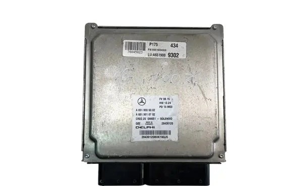 Mercedes-Benz Vito Viano W639 Engine control unit/module A6519009302 A6519010702