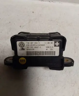Audi Q7 4L ESP acceleration yaw rate sensor 7H0907652A 10170103673