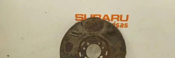 Subaru Legacy Front brake disc dust cover plate 