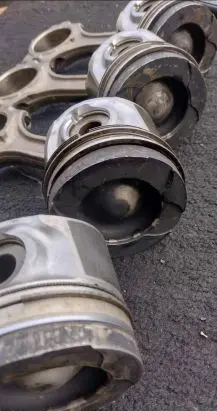 Toyota Corolla Verso AR10 Piston with connecting rod E0001