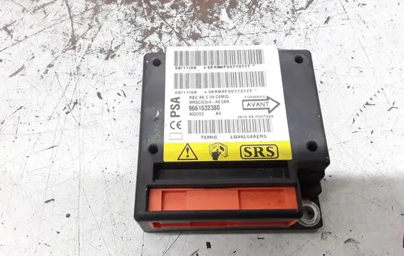 Citroen C3 Airbag control unit/module 9661532380