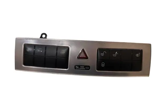 Mercedes-Benz C W203 Hazard light switch 2038701010 33631002 510101120015
