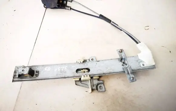 Front door window regulator with motor