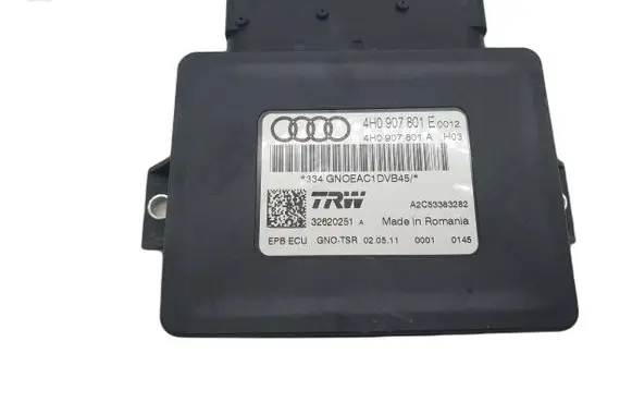 Audi A6 S6 C7 4G Hand brake control module 4H0907801E 4H0907801A A2C53383282