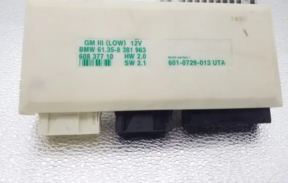 BMW 5 E39 Comfort/convenience module 8381963 60837710 61358381963