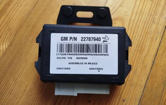 Opel Antara Other control units/modules 22787940 28299560