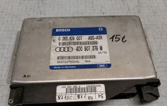 Audi A4 S4 B5 8D ABS control unit/module 0265109007 4D0907379M