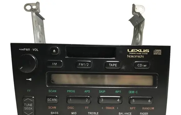 Lexus IS 220D-250-350 Radio/CD/DVD/GPS head unit 861203A280 C721UL0A 5301710K