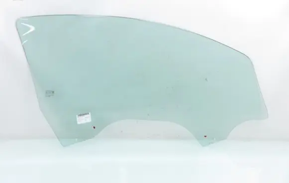 Opel Corsa D Front door window/glass (coupe) 