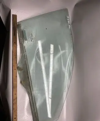 Mazda 626 Front door window glass four-door 