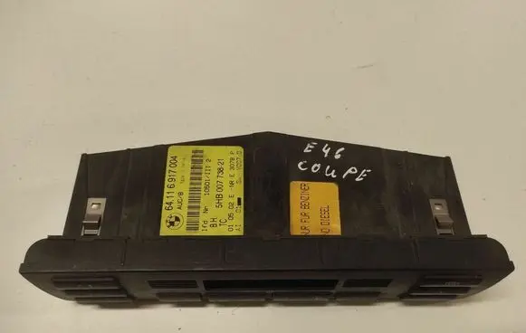 BMW 3 E46 Climate control unit 64116917004 5HB00773821