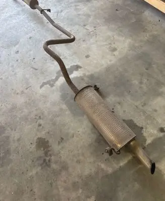 Ford Fiesta Muffler/silencer 1914388X 1660005X