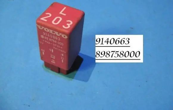 Volvo 740 Window wiper relay 9140663 898758000