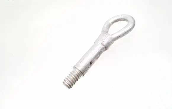Towing hook eye